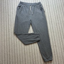 Vuori Men s Seaside Sweatpant Jogger Size Large Gray Heather Athleisure Stretch
