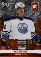 2013-14 Select Fire on Ice Rookies #FR13 Nail Yakupov - HKY