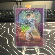 2021 Panini Prizm - Gerrit Cole #77 Purple Shimmer Prizm /7