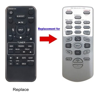 RDS V776930 Replace Remote for Yamaha TSX-20 NX-TS10 Tabletop Stereo System