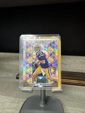 2024 Bowman U Best Garrett Nussmeier Elements Of The Game Silver Refractor EG-17