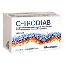 Integratore Alimentare CHIRODIAB 30 Compresse Tristrato con D-chiro-inositolo, F
