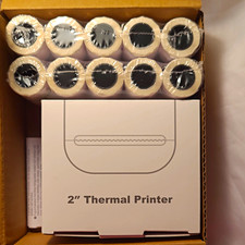 Mini Pocket Printer A2 2in Portable Thermal Mobile Printer, USB, Black  White