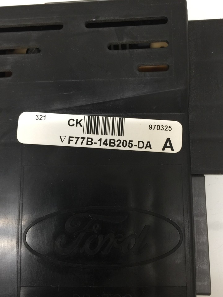 95 96 97 Ford Ranger 4X2 Manual Window GEM Computer Body Module F77B ...