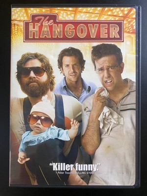 The Hangover DVD 2009 Bradley Cooper Ed Helms Zach Galifianakis Todd Phillips