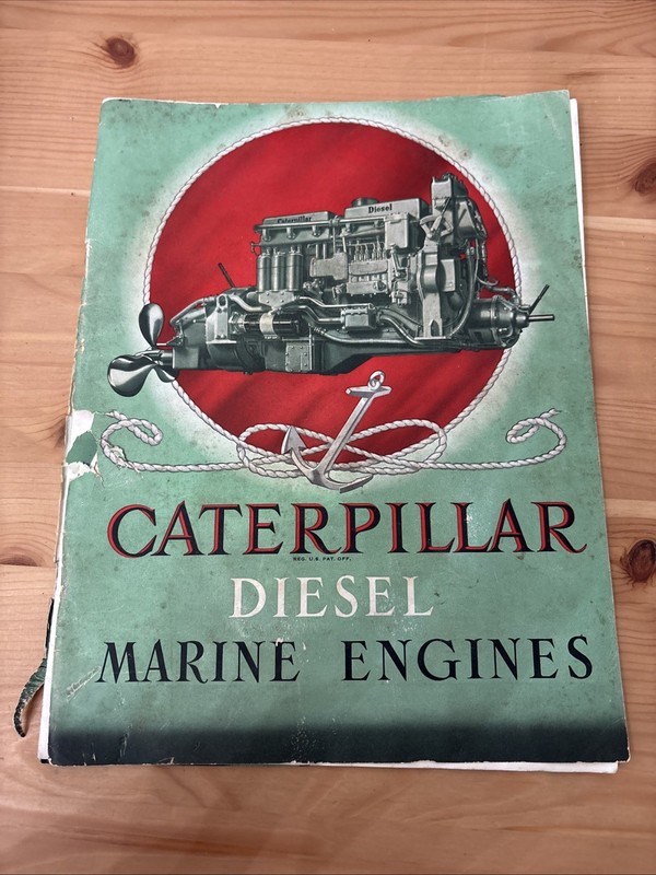CATERPILLAR Diesel Marine Engines D17000 D13000 D11000 D8800 D7700 Catalog