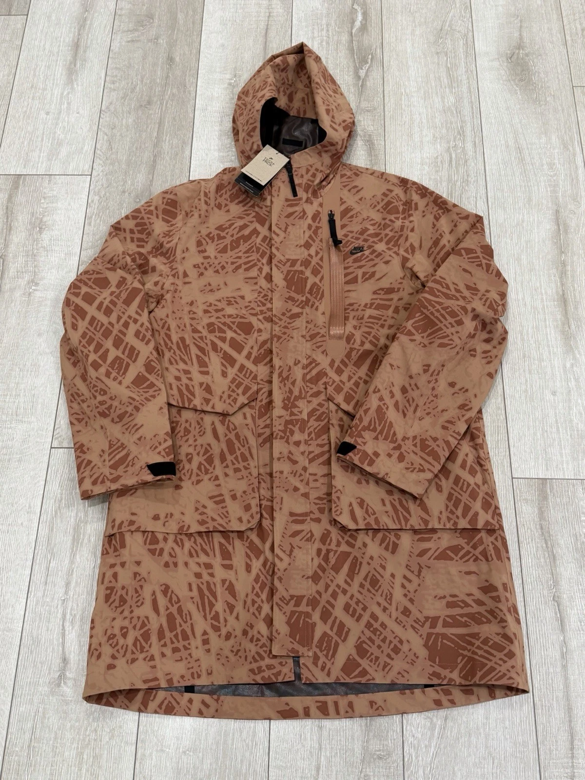 Men M Nike Storm FIT ADV Tech Pack Full Zip Parka Jacket Rare Sweater DM5505-215
Opens in a new wind