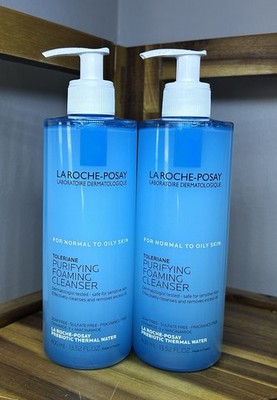 La Roche Posay Toleriane Cleanser Purifying Foaming Cleanser 2pk Exp  06/28