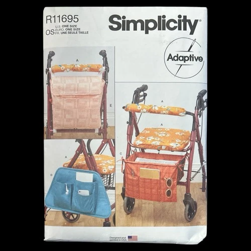 Simplicity Pattern R11695 Wheeled Walker Accessories Adaptive