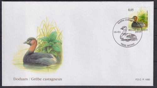 Belgium 2010 Fauna, Birds, Andre Buzin - FDC