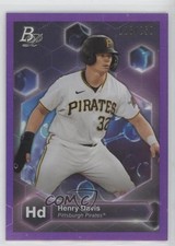 2022 Bowman Platinum Precious Elements Purple 126/250 Henry Davis #PE-23 1dh1