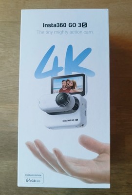Insta360 GO 3S Standard Edition Arctic White (64 GB) & Attachments