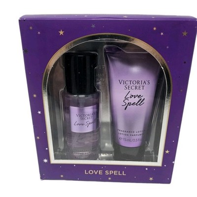 Victoria's Secret Love Spell 2 Piece Fragrance Body Mist Gift Set - 75ml
