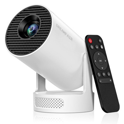 Mini Projector with WiFi and Bluetooth, 4K 1080P Projectir, 210 ANSI Auto Key...