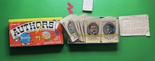 Vintage Game of Authors Card Game - 48 Cards  Original Box