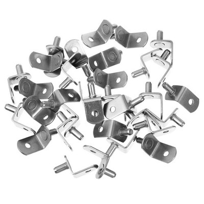  50 Pcs L-förmige Regalstifte Mit Loch Regalbodenträger Regalstützen