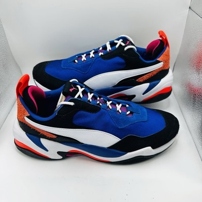 Size 10 - Puma Thunder 4 Life Blue White 369471-01 Mens Casual Sneakers