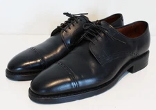 Allen Edmonds Madison Avenue Black Leather Cap Toe Oxfords Men's Size 8.5 D