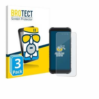 3x Panzerfolie Schutzglas matt für Ulefone RugKing Displayschutz