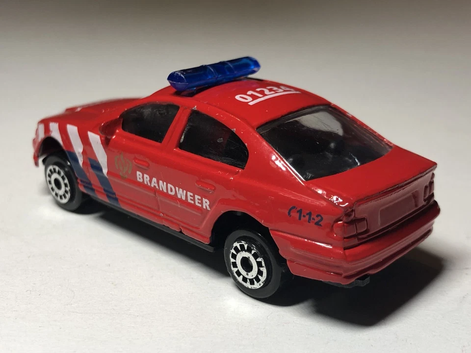 3 INCH 1999 BMW 330i Dutch Fire Brigade Unbranded 1/64 Diecast MINT Loose - Image 2 of 4