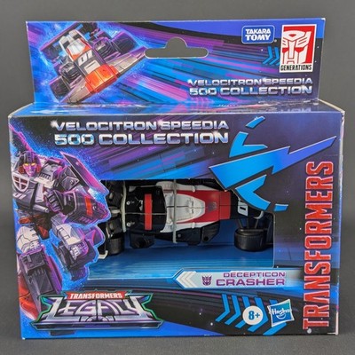 Transformers Legacy Crasher SEALED Hasbro Velocitron Speedia 500 Deluxe Walmart