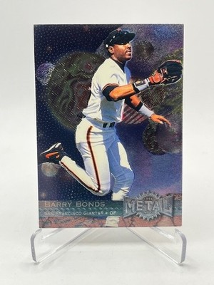 1996 METAL UNIVERSE BARRY BONDS #241 GIANTS