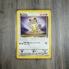 Pokemon Card Meowth 80/130 Base Set 2 Unlimited  Common WOTC 2000 Vintage TCG