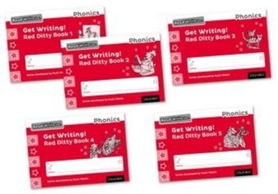 Ruth Miskin Read Write Inc. Phonics: Get Writing! Red Ditty Books  (Taschenbuch)