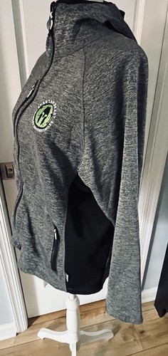 Spartan Race Super Beast Mujer Cremallera Sudadera con Capucha Chaqueta Gris 2017 Grande - Imagen 9 de 13