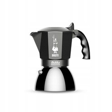 Brikka Caffettiera Moka Induzione 4 Tazze Alluminio Antracite