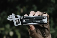NexTool Adjustable Wrench Multitool w/Pouch Essential Tools Stainless Handles