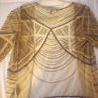 House Of Harlow 1960 Beaded Sleeved Shawl — photo 8