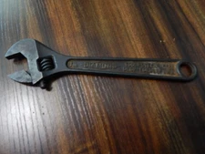 Vintage Diamond Caulk Horseshoe Co. 8" Adjustable Wrench