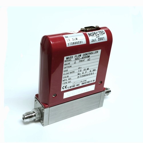 STEC SEC-4500M O2, 10 SLM, Mass Flow Controller, Type NO, MFG PN: 272600231 - Picture 2 of 3