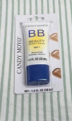 Candy Moyo BB Beauty Benefit Cream, 1 oz.  Shade Light 1 New In Package