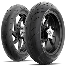 180/55-17 + 120/70-17 DIABLOS Motorcycle Tire SET - NEW (2 TIRES) DOT 2025