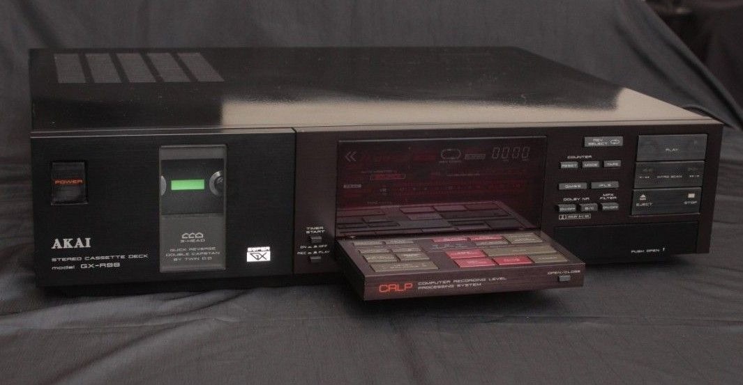 ラジオ・コンポ AKAI GX-R99 Akai GX-R99. Flagship of decks Akai 1983-1986