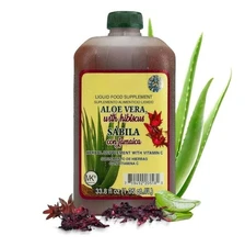 PROSA Aloe Vera, Hibiscus (Jamaica) Herbal Supplement With Vitamin C Immune