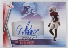 2022 SAGE Low Series Sneak Peek Auto Red Jammie Robinson #SPA-JR Auto 0q1p