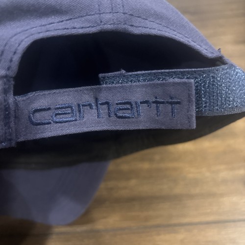 Carhartt WIP Icon Cap Blue Adjustable Used Excellent Condition - Picture 3 of 4