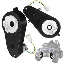 2Pcs 12V 40000RPM Kids Ride On Car Gearbox Motor Power Wheel Motor Upgrade Gear
