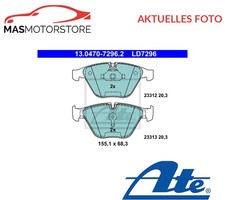 SATZ BREMSBELÄGE BREMSKLÖTZE VORNE ATE 130470-72962 P FÜR BMW 5,6,E60,E61,E63