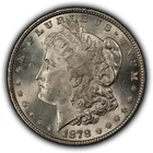 1878 7TF $1 Morgan Silver Dollar - Original BU Coin - SKU-D7566