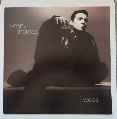 Kenny Thomas - Voices 1991 LP Album Record, Vinyl Is In NM Condition Free P&P 