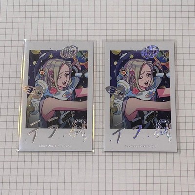 Charisma 3rd Anniversary Cafe Cheki Vol.5 Terra Signature Foil x2  Used