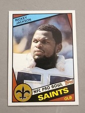 1984 TOPPS RICKEY JACKSON RC Rookie Card #303. rookie card picture