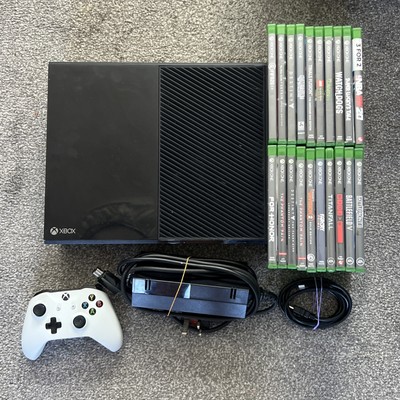 Xbox One 500GB Schwarz Konsole + 20x Spiele KONVOLUT Restposten GETESTET FUNKTIONIERT