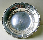 Sterling Silver Fluted Bowl from the Early 1900's