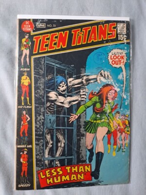 DC Comic - 1971 Teen Titans #33 - ''Less than Human'' Reader Copy