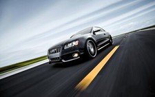 Cars vehicles audi Desk Mat Stitched
